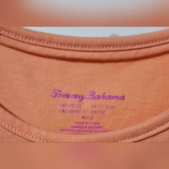 Tommy Bahama 2 piece shirt bundle short sleeve L (10-12) - Picture 3 of 6